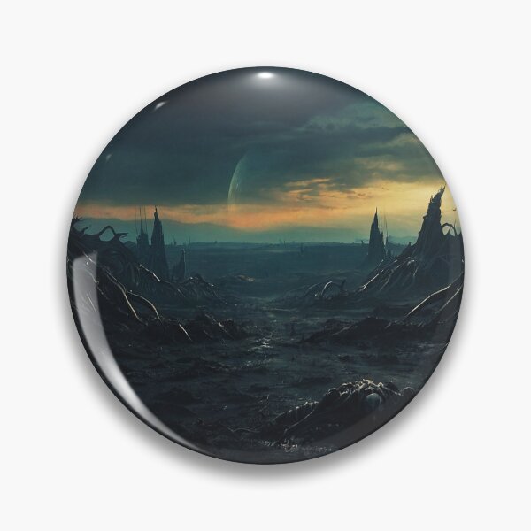 Item preview, Dark Alien World In Far Galaxy Sun Eclipse designed and sold by SassyArtistry.