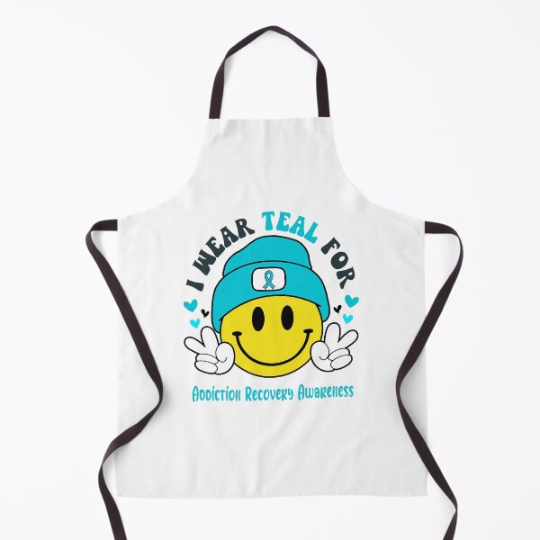 Item preview, I Wear Teal For Addiction Recovery Awareness, Addiction Recovery Awareness Month designed and sold by KatMercerr.