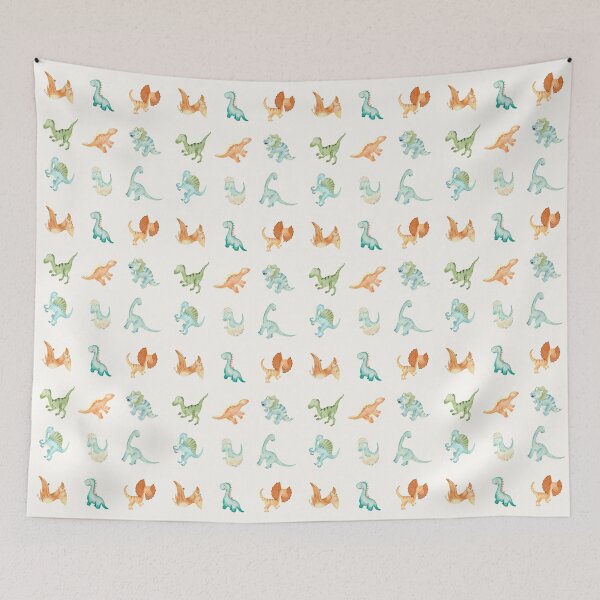Item preview, Colorful Cute Dino Set - Dinosaur Lovers Gift designed and sold by patternjp.