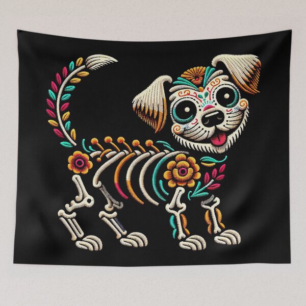 Item preview, Joyful Skull Pup Elegance designed and sold by zzz888.