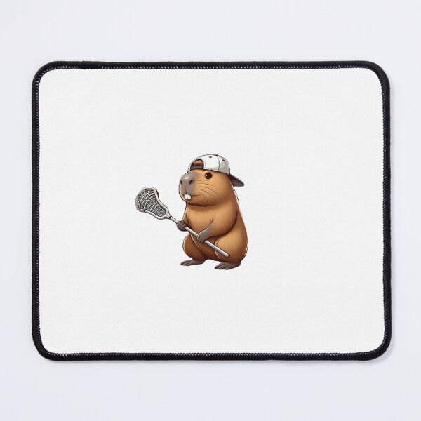 Item preview, Lacrosse Capybara  designed and sold by SportsMomsRock.
