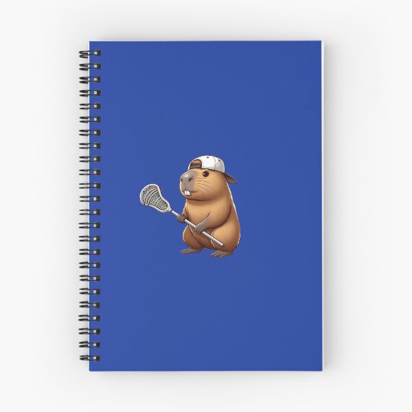 Item preview, Lacrosse Capybara  designed and sold by SportsMomsRock.