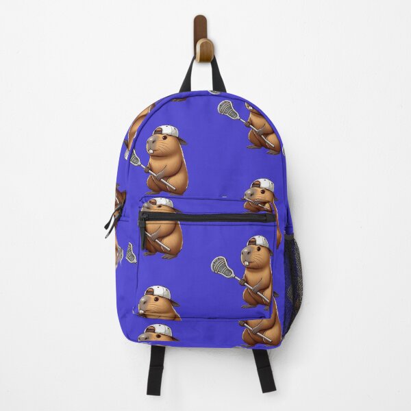 Item preview, Lacrosse Capybara designed and sold by SportsMomsRock.