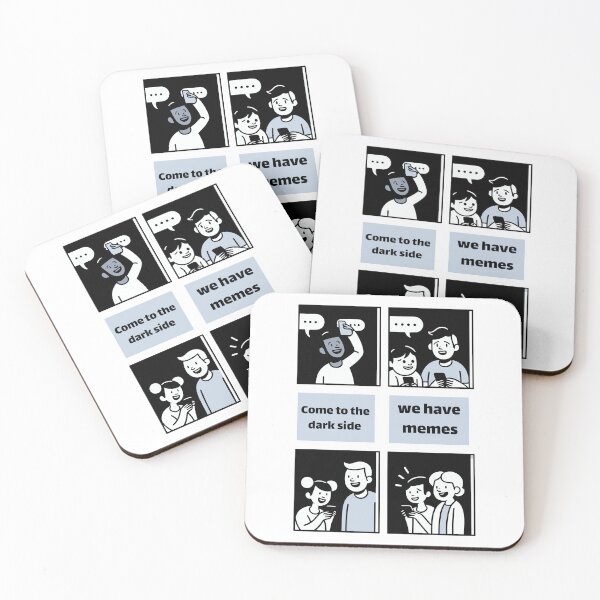 Item preview, Social Meme Sharing Comic-Come to the Dark Side, We Have Memes - Fun Conversation Starter designed and sold by toobel.
