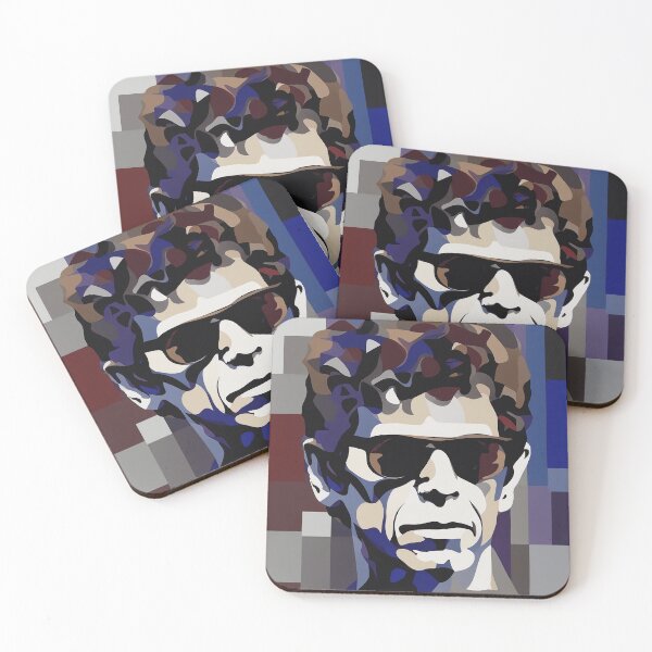 Artikelvorschau, Velvet Underground Lou Reed Abstrakte Kubismus-Vektorkunst entworfen und verkauft von kakarikihill.