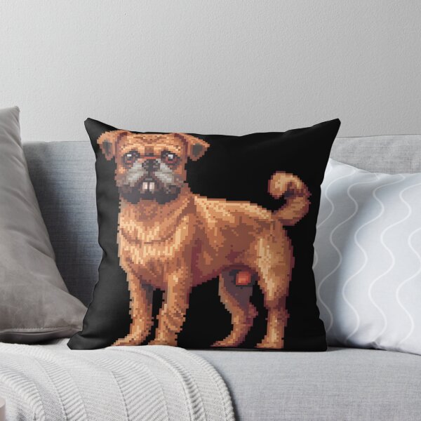 Item preview, Pixel Portrait Brussels Griffon designed and sold by CUTEDOGGIEZ.