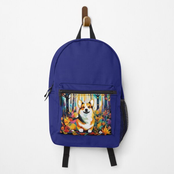 Item preview, A corgi dog among mysterious flowers. designed and sold by Natalia-Vlad.