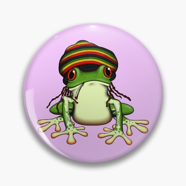 Item preview, Rasta - Frog designed and sold by Luciusinfabula.
