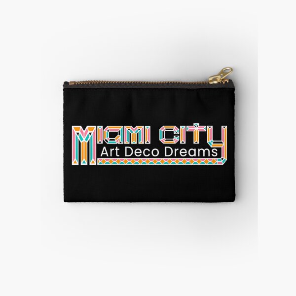 Item preview, Art Deco Dreams - Miami City Typography designed and sold by patriotwardrobe.