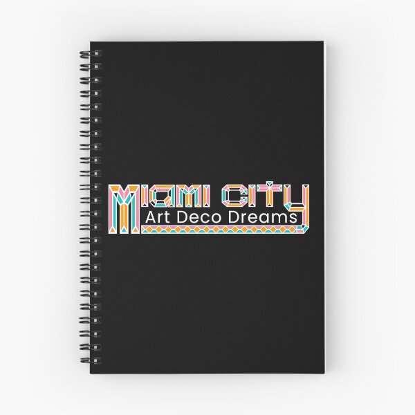 Item preview, Art Deco Dreams - Miami City Typography designed and sold by patriotwardrobe.