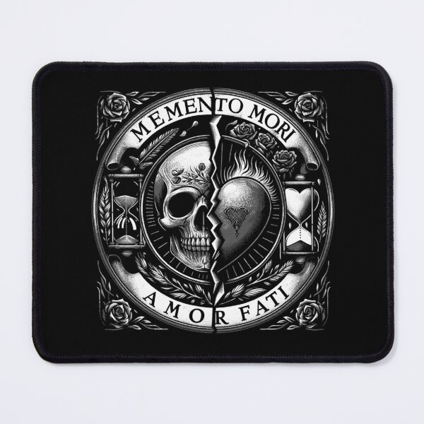 Item preview, Memento Mori Amor Fati Stoic Philosophy designed and sold by Buzzworthy Threads.
