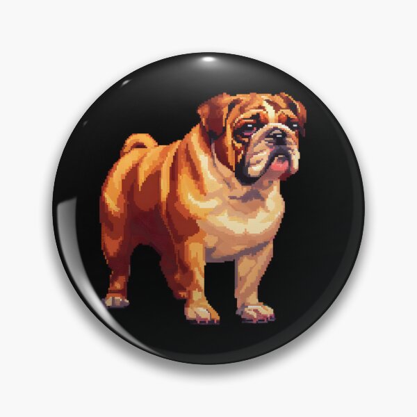 Item preview, Bulldog De 16 Bits designed and sold by CUTEDOGGIEZ.
