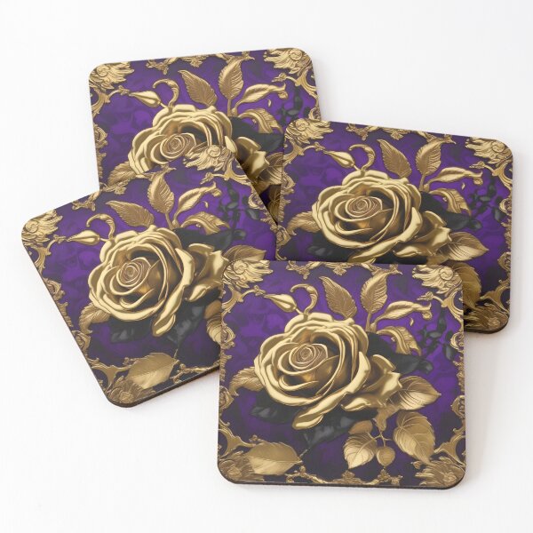 Item preview, Baroque Inspired Gold Rose designed and sold by DesignsByPrnces.