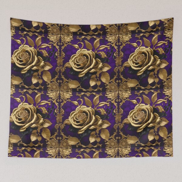 Item preview, Baroque Inspired Gold Rose designed and sold by DesignsByPrnces.