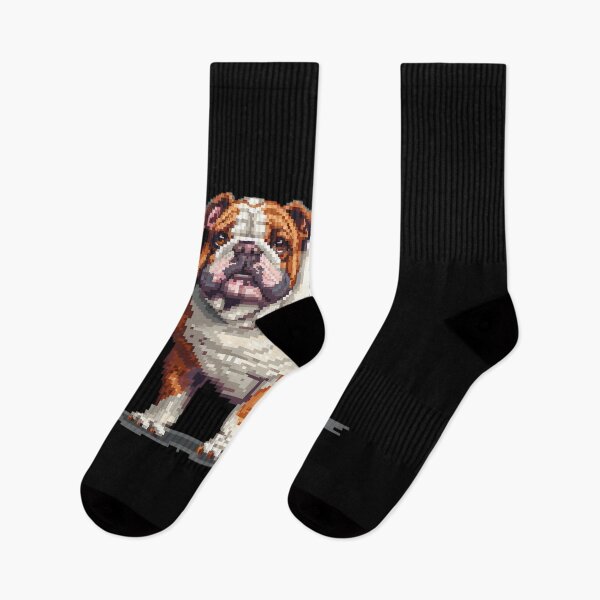 Item preview, 16-bit Pixel Art Bulldog designed and sold by CUTEDOGGIEZ.