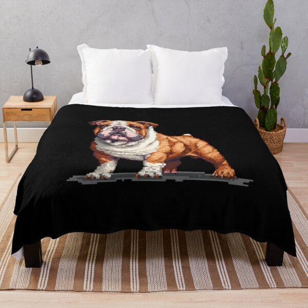 Item preview, 16-bit Pixel Art Bulldog designed and sold by CUTEDOGGIEZ.