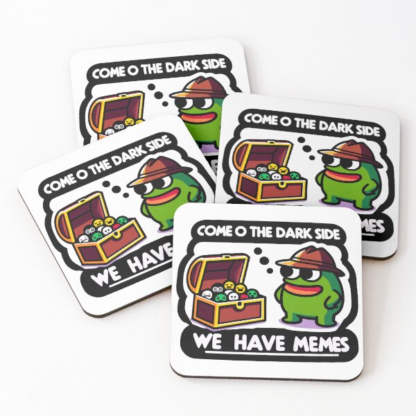 Item preview,  Meme Treasure Trove  - Come to the Dark Side, We Have Memes - Whimsical Detective Frog designed and sold by toobel.