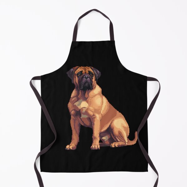 Aperçu de l'œuvre Bullmastiff 16 Bits créée et vendue par CUTEDOGGIEZ.