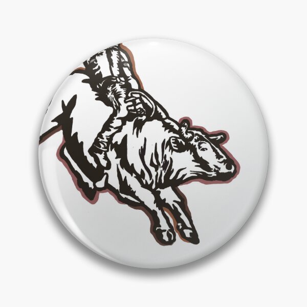 Item preview, bull rider designed and sold by Jesse Mantzke.
