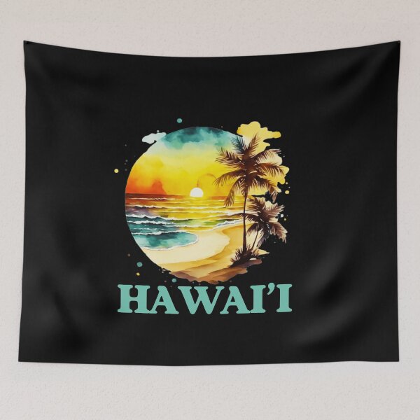Item preview, HAWAI'I - the Big Island, it is the largest and southernmost island in the Hawaiian archipelago.  It is pronounced “Hah-wah-ee designed and sold by Sun Sand & Sea Art.