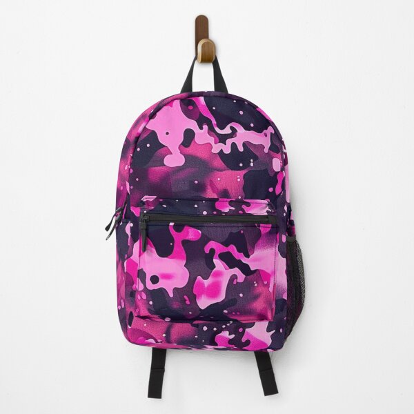 Item preview, Pink Glowing Trippy Luminance Pattern Design Abstract Camouflage Fluid Shapes in Neon Colors designed and sold by Reichcorp.