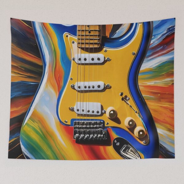 Item preview, Guitarist - Strat Style Artistic Guitar designed and sold by shutterrudder.