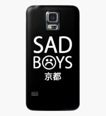 Yung Mageres trauriges Jungenlogo Hülle & Klebefolie für Samsung Galaxy
