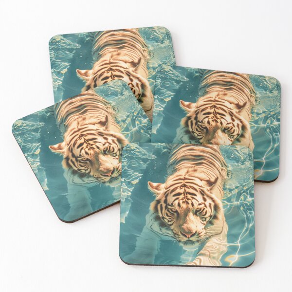 Item preview, Tiger in the water  designed and sold by Lewis-mart.