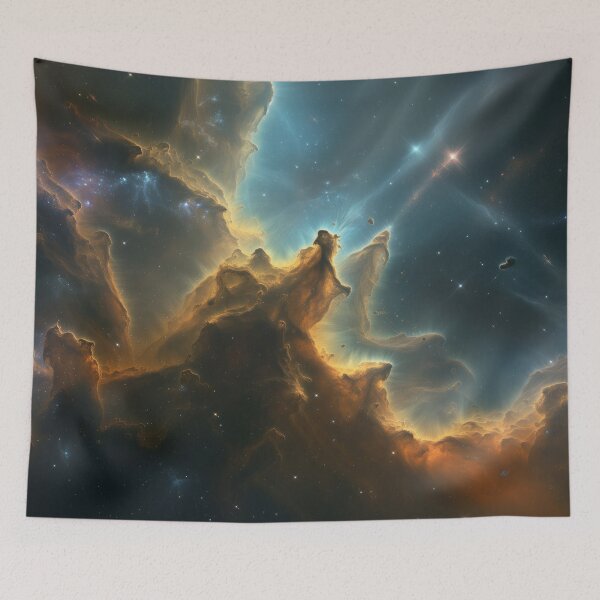 Item preview, Space Art - Creation and Planetary Formation designed and sold by AM-Fine-Designs.