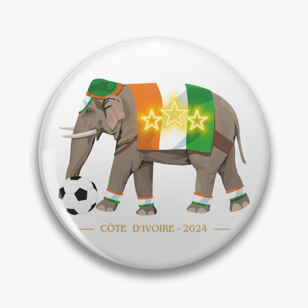 Item preview, Ivory Coast 2024 _ 3 stars white designed and sold by NexCreation.