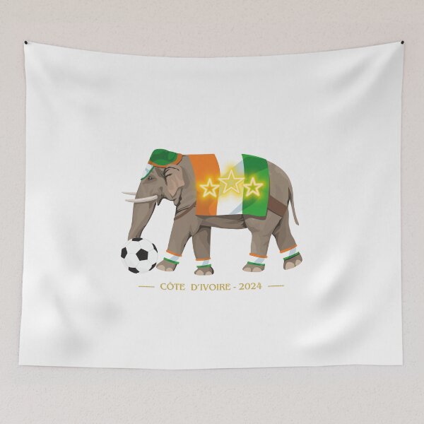 Item preview, Ivory Coast 2024 _ 3 stars white designed and sold by NexCreation.