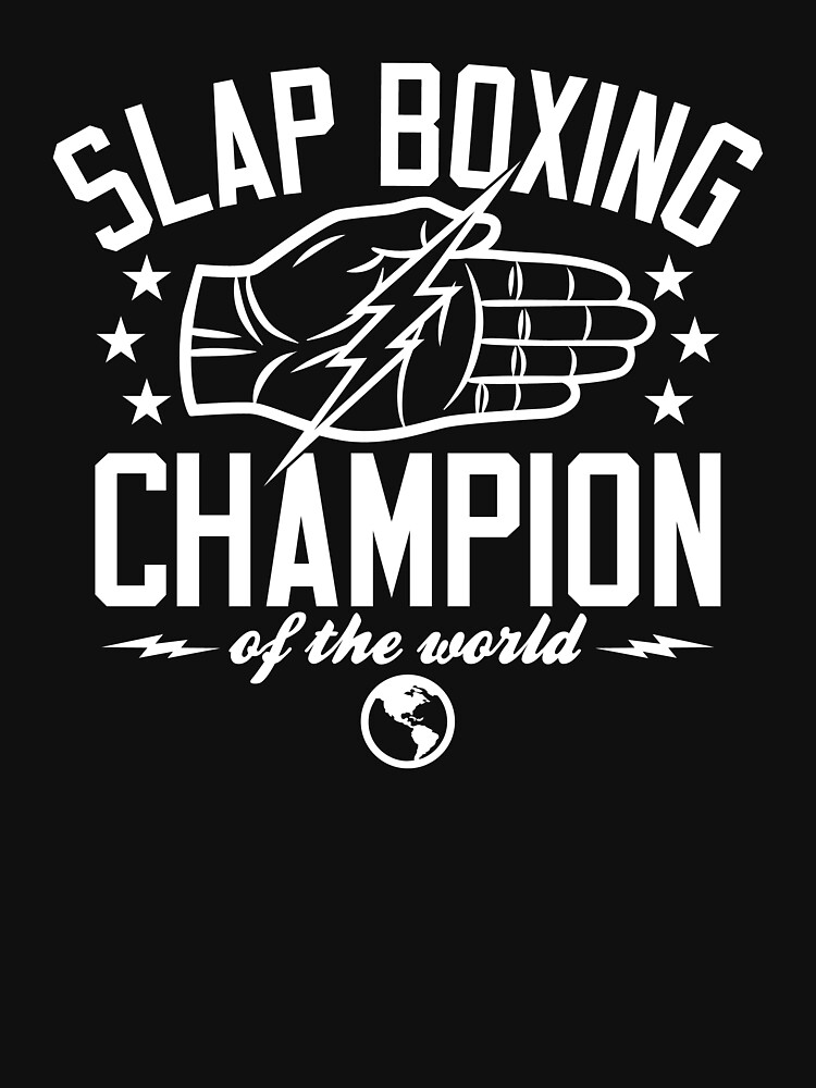 "Slap Boxing Champion" Tshirt by popnerd Redbubble