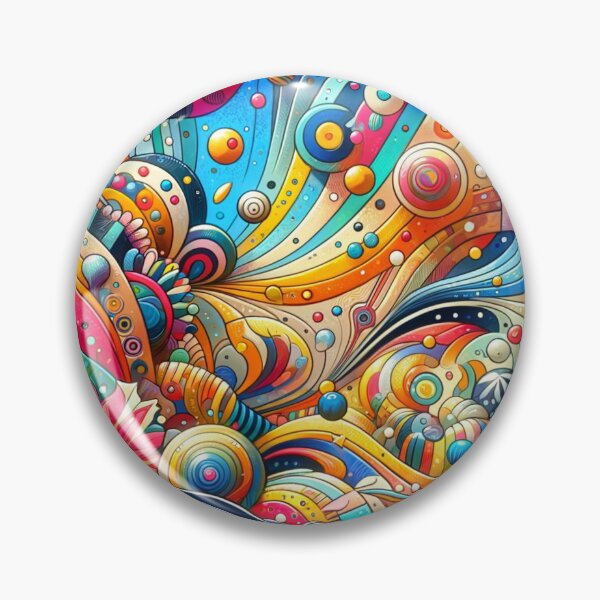 Item preview, Joyful Reverie: A Dopamine Decor Delight designed and sold by VirtuArtVisions.