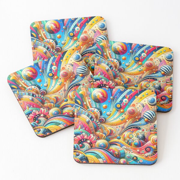 Item preview, Joyful Reverie: A Dopamine Decor Delight designed and sold by VirtuArtVisions.