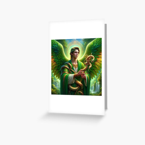 Item preview, Archangel Raphael The Divine Healer designed and sold by Te-Ane.
