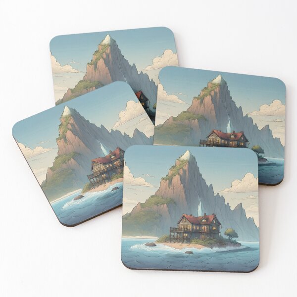 Item preview, A house between the sea and the mountains... designed and sold by TAI-KU.
