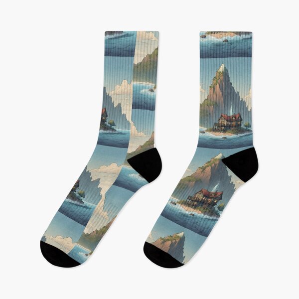 Item preview, A house between the sea and the mountains... designed and sold by TAI-KU.