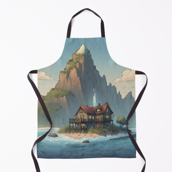 Item preview, A house between the sea and the mountains... designed and sold by TAI-KU.