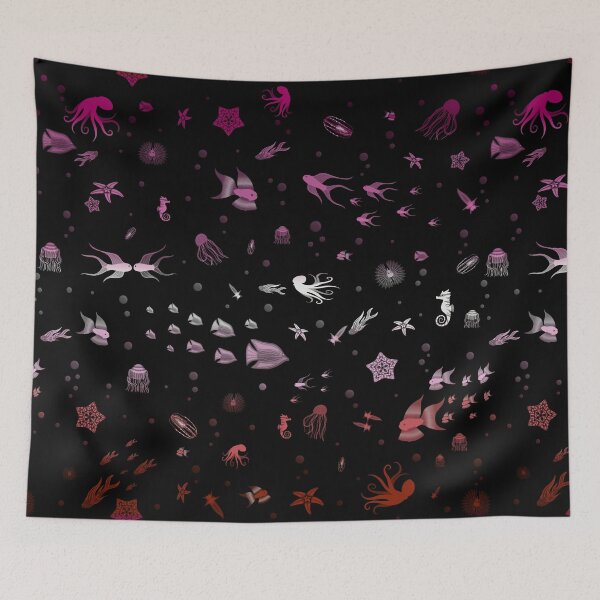 Item preview, Sea of Pride - Lesbian Flag designed and sold by StephOBrien.
