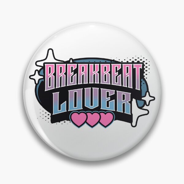 Item preview, BREAKBEAT  - Breaks Lover Y2K (purple/pink)  designed and sold by Discothreadz.