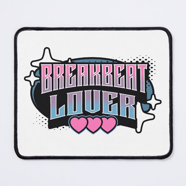 Item preview, BREAKBEAT  - Breaks Lover Y2K (purple/pink)  designed and sold by Discothreadz.