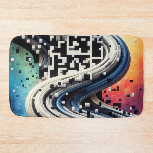 Item preview, CodeCanvas: QR Pattern Symphony designed and sold by Rui Fernandes.
