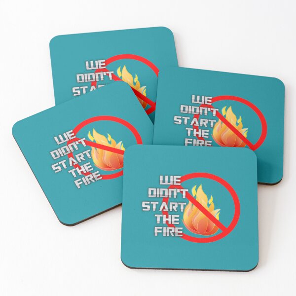Item preview, Billy Joel - We Didn't Start the Fire Sticker designed and sold by oncemoretee.