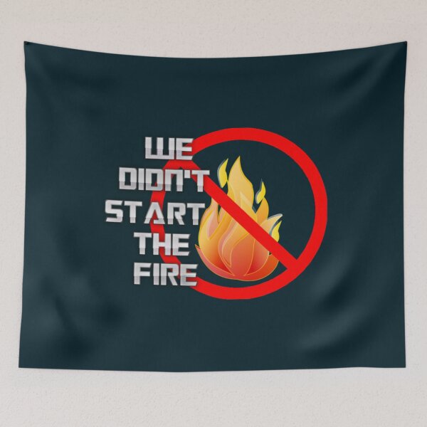 Item preview, Billy Joel - We Didn't Start the Fire Sticker designed and sold by oncemoretee.