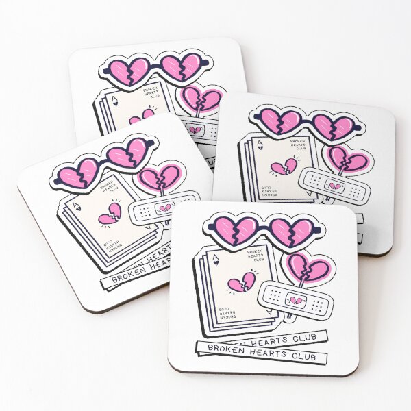 Item preview, Broken Hearts Club designed and sold by randomyca.