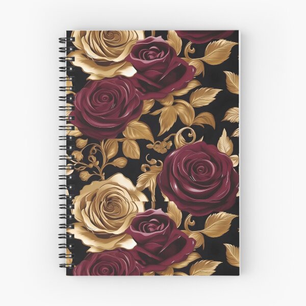 Item preview, Baroque Inspired Maroon Roses designed and sold by DesignsByPrnces.
