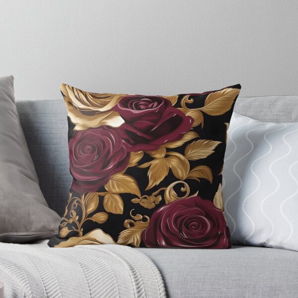 Item preview, Baroque Inspired Maroon Roses designed and sold by DesignsByPrnces.
