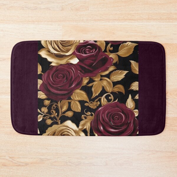 Item preview, Baroque Inspired Maroon Roses designed and sold by DesignsByPrnces.