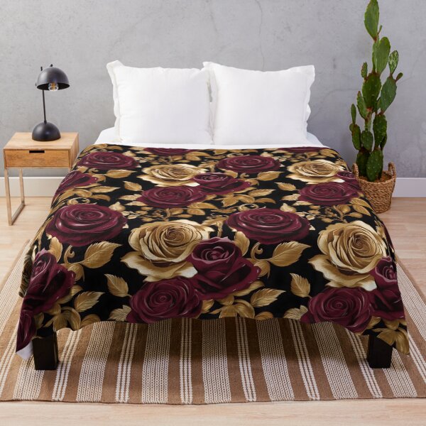 Item preview, Baroque Inspired Maroon Roses designed and sold by DesignsByPrnces.