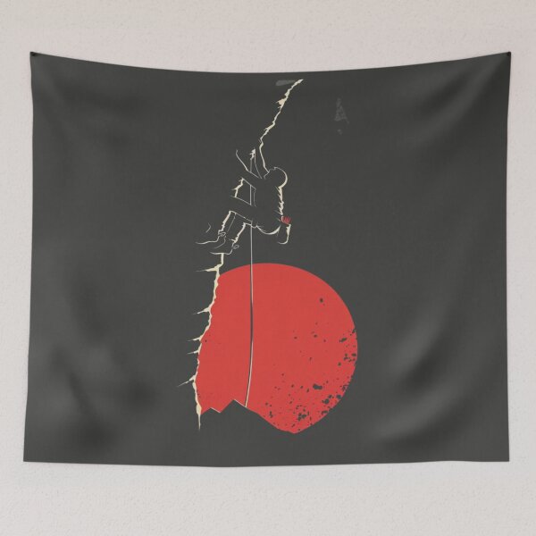 Item preview, Rock Climber Minimalist Design designed and sold by Sketch-Shack.